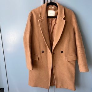 Wilfred camel pea coat